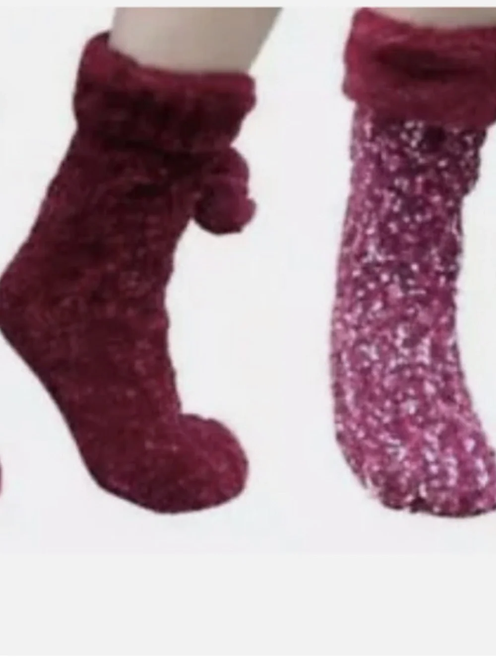 Jane and Bleecker Women's Slipper Socks 2 Pair